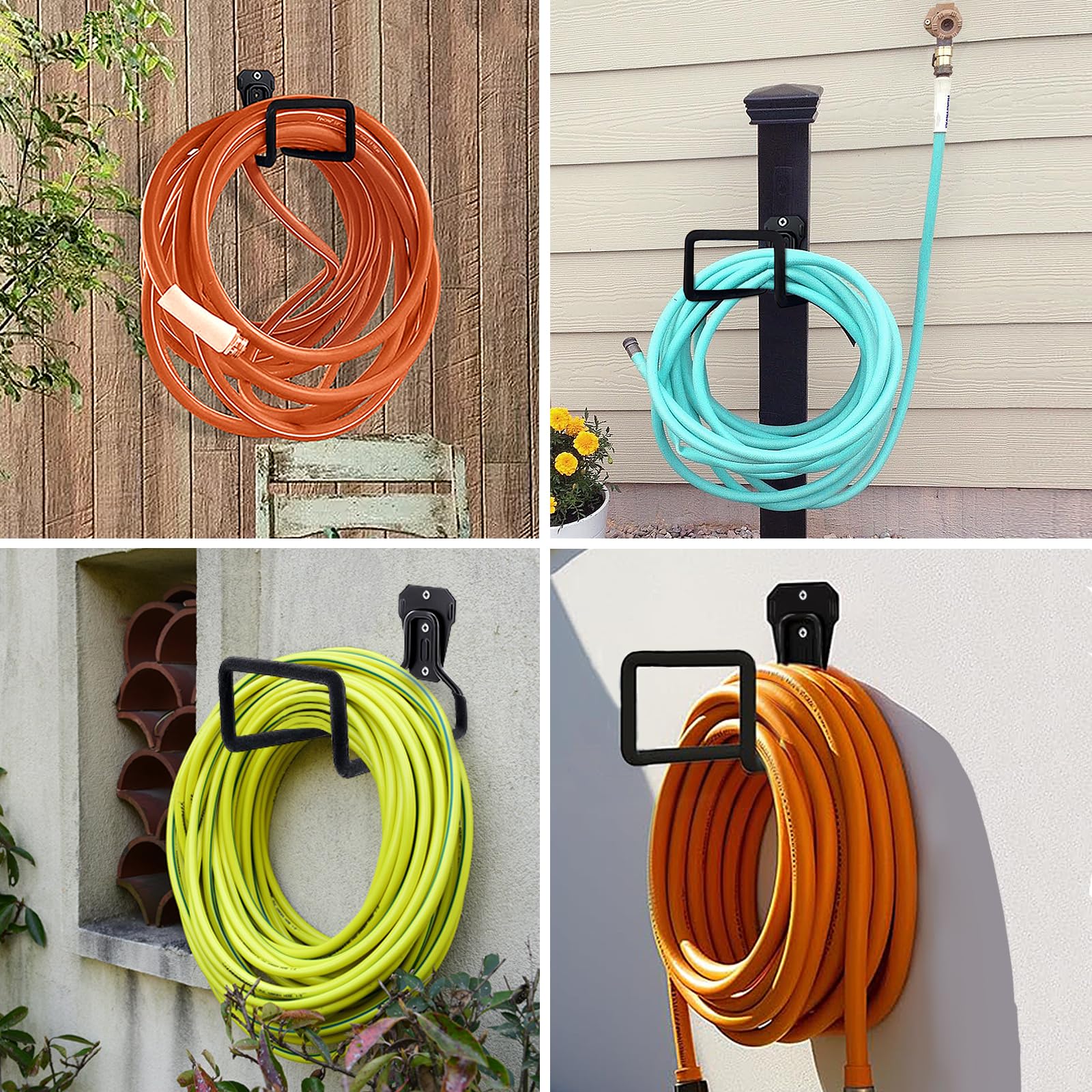 BIJOKETTEN organized garage wall with multiple hangers, maximizes storage efficiency