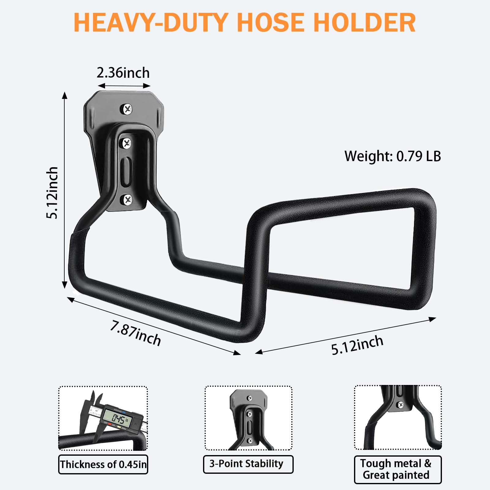 BIJOKETTEN reusable storage strap detail with buckle, secures hose ends neatly
