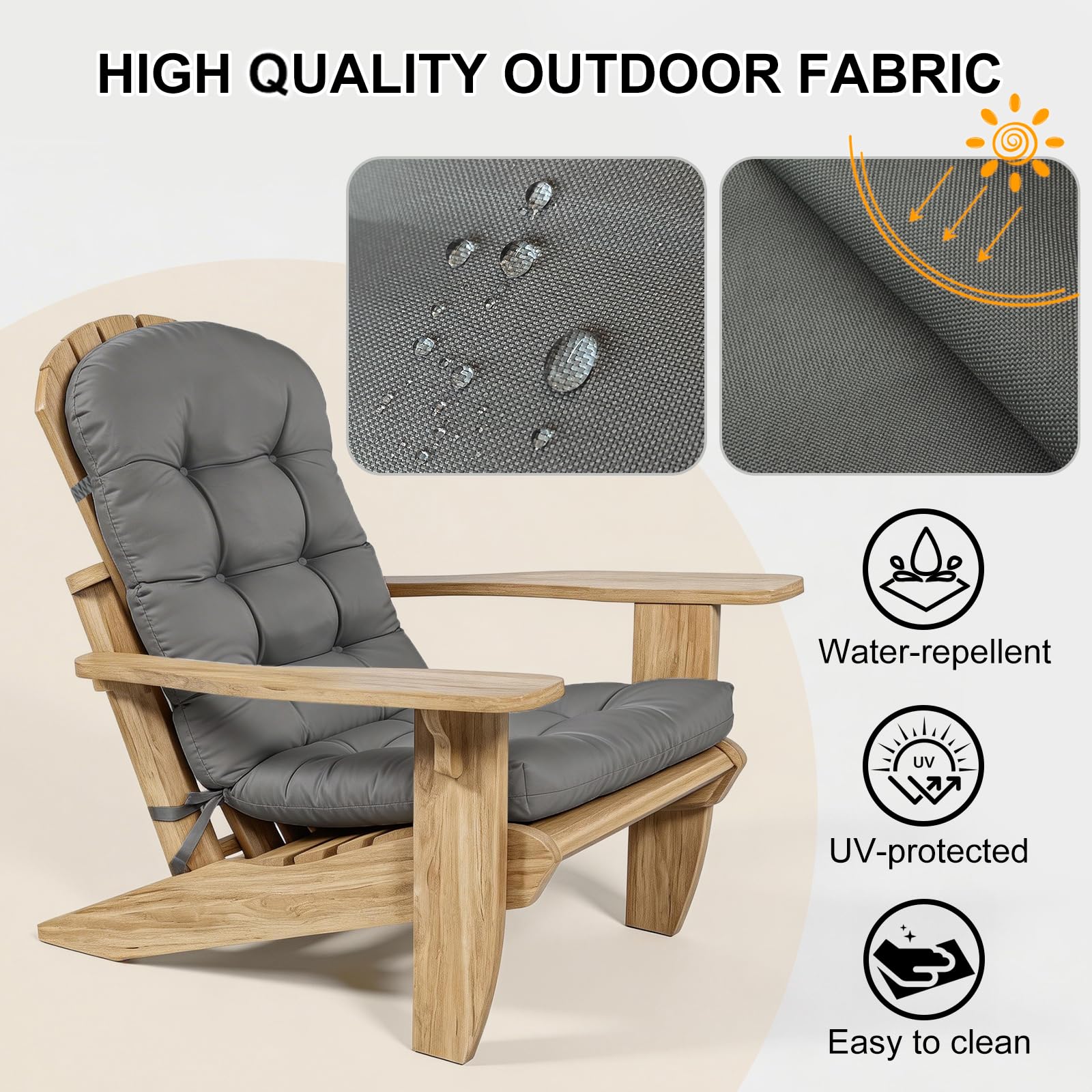 Bilimili side profile displaying 4 inch thickness for supportive seating