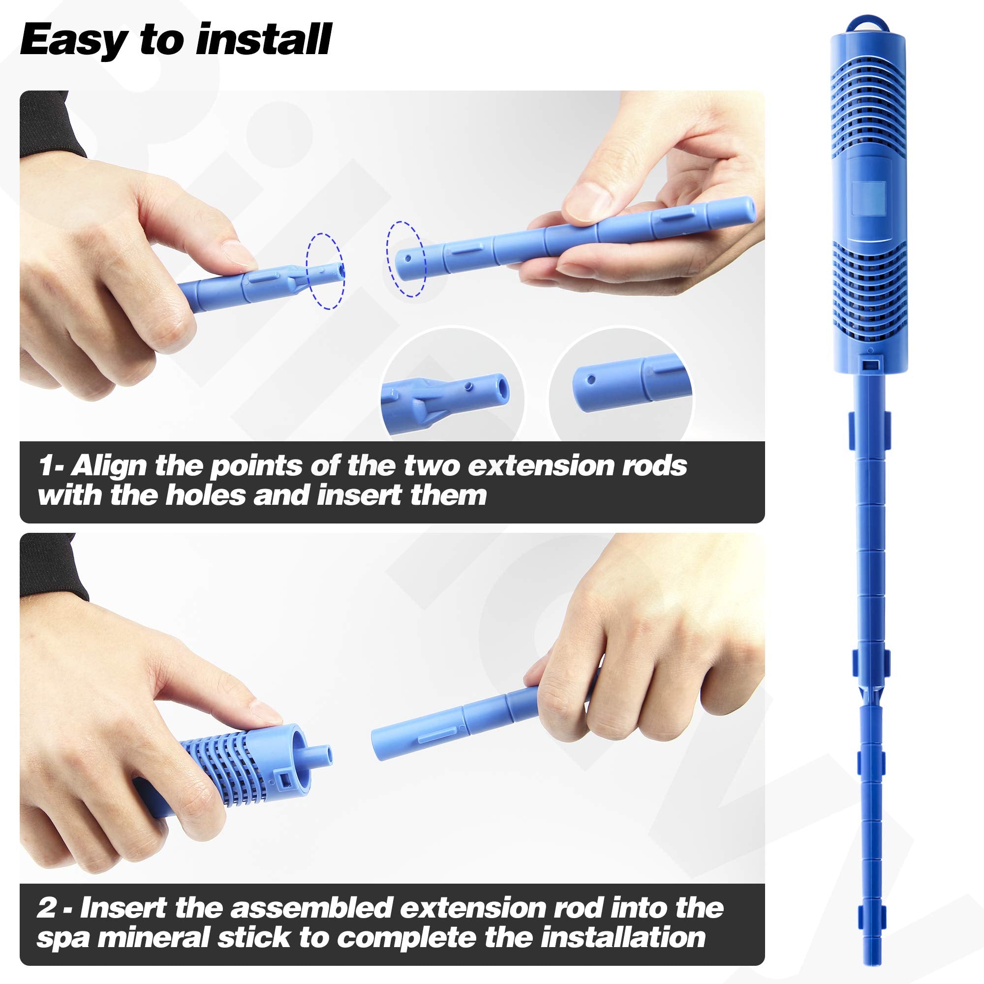 Bilinavy stick beside a ruler and filter showing size fit for correct compatibility benefit
