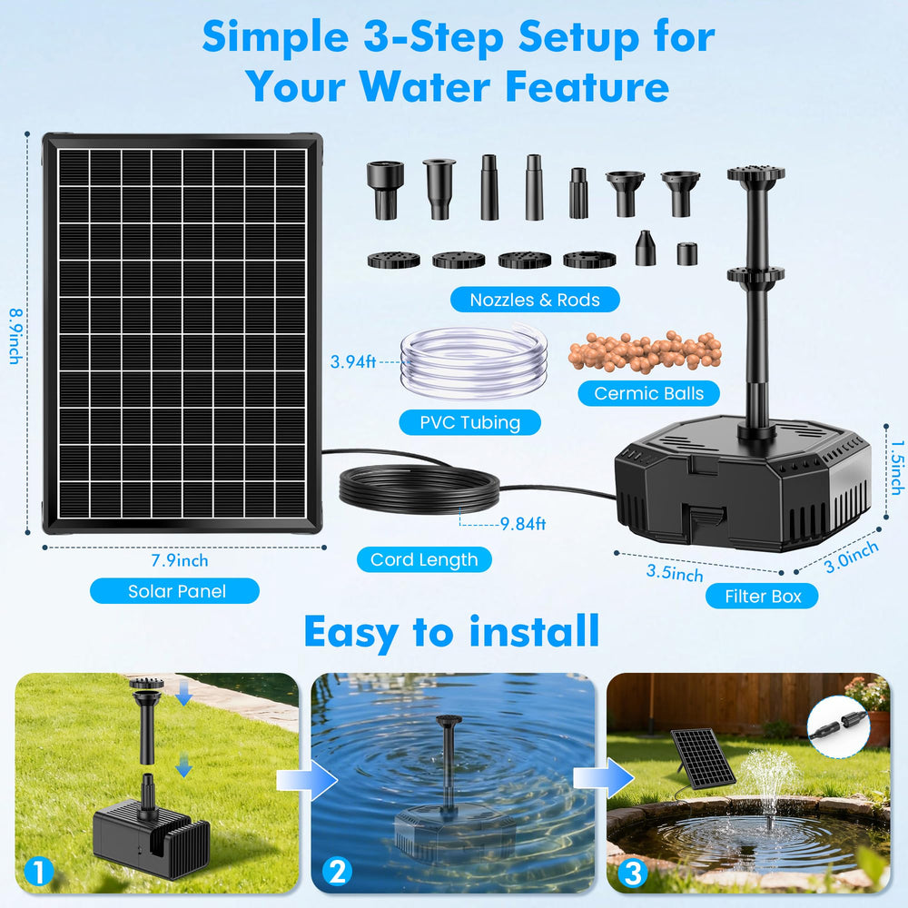 Biling filter box and impeller detail reducing clogs and protecting the motor