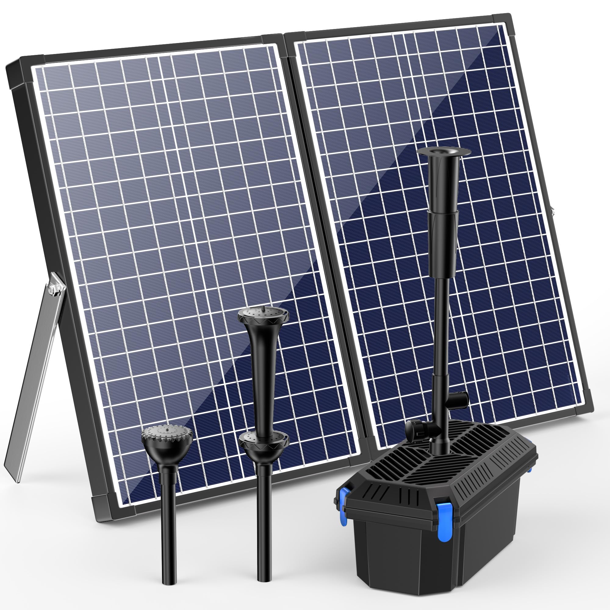 Biling front packaging and complete kit showing benefits of ready-to-use setup