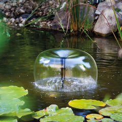 Biling pump detail with connector illustrating durable outdoor performance