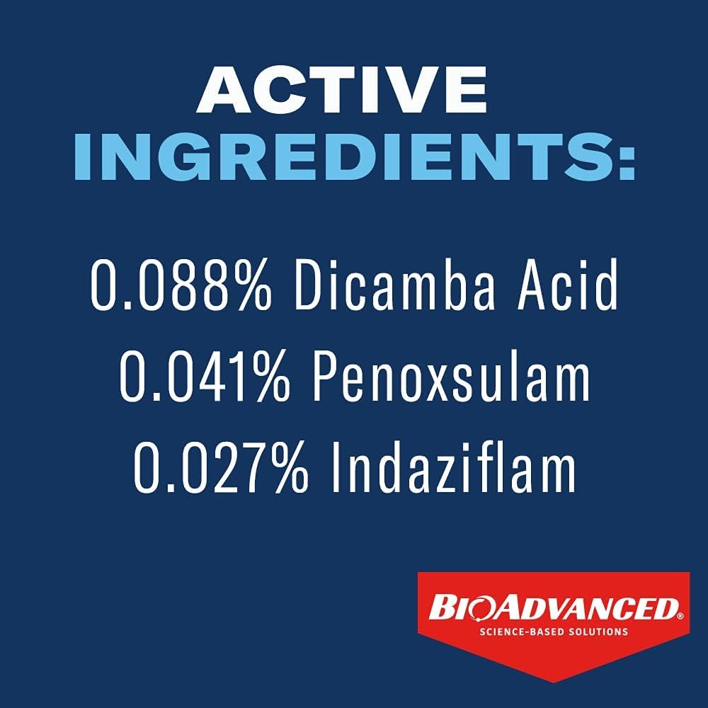 BioAdvanced on a healthy Southern lawn in a lifestyle setting showing results