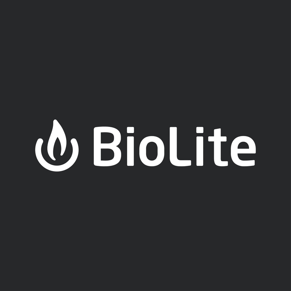 BioLite grill on a campsite table illustrating outdoor cooking versatility and ease