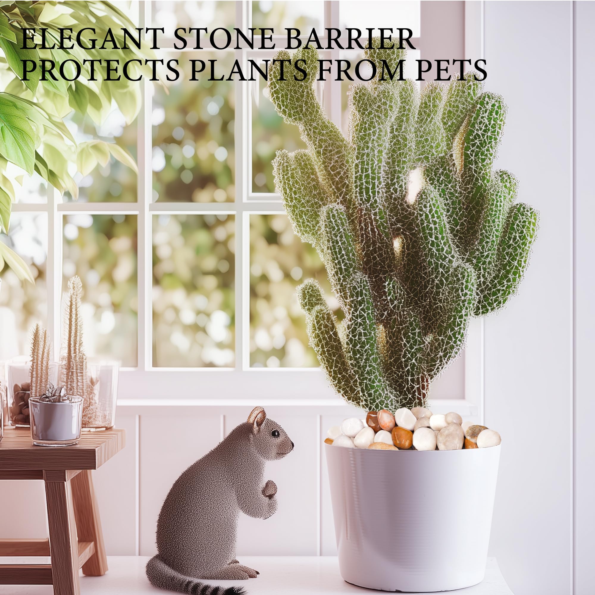 BIOMAND mixed color palette detail depicting varied tones that enhance garden accents and complement foliage