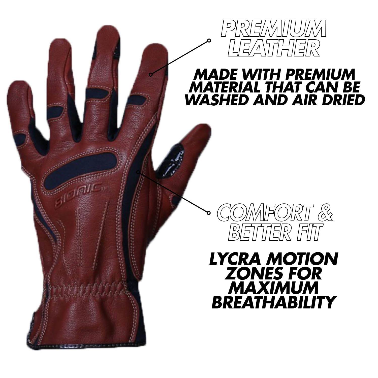 Bionic close-up goatskin texture highlighting soft durable leather for long-lasting wear