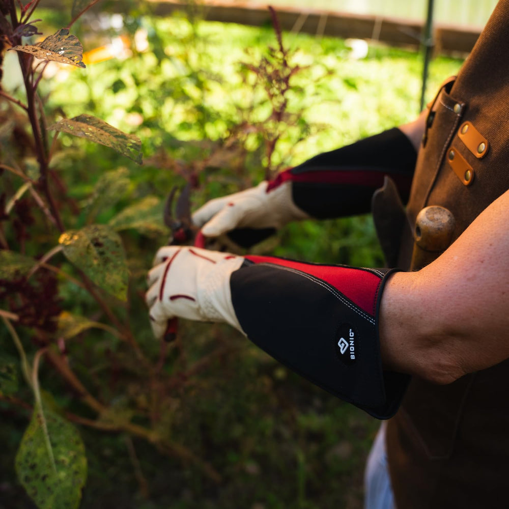 Bionic gloves knuckle motion zones detail allowing natural finger movement