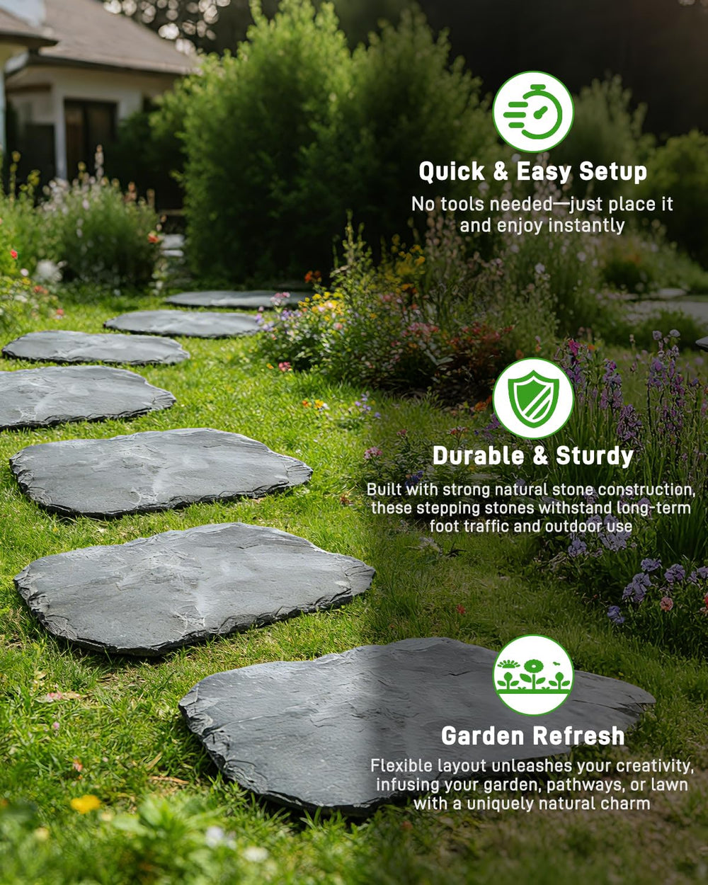 Biotol close-up of stone texture revealing durable grain and slip resistance benefit