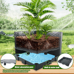 Biotolot trellis detail close-up showing adjustable trapezoidal frame for secure plant training