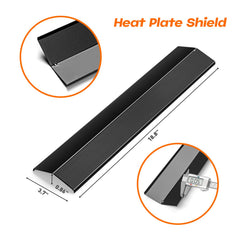BIQetrae close-up of porcelain-enameled heat plate highlighting easy-clean surface