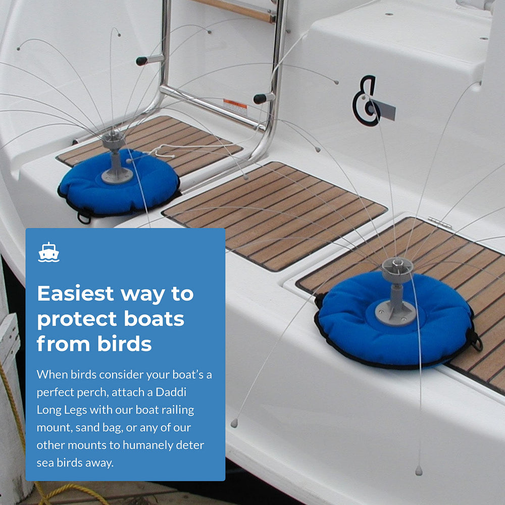 Bird Barrier product label and specs view showing model, size and material information