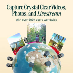 Bird Buddy camera lens closeup showing precision optics for crisp images