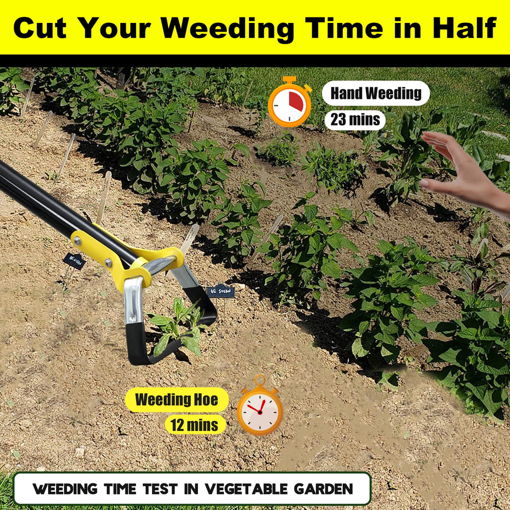 Bird Twig lifestyle image gardener standing and weeding comfortably