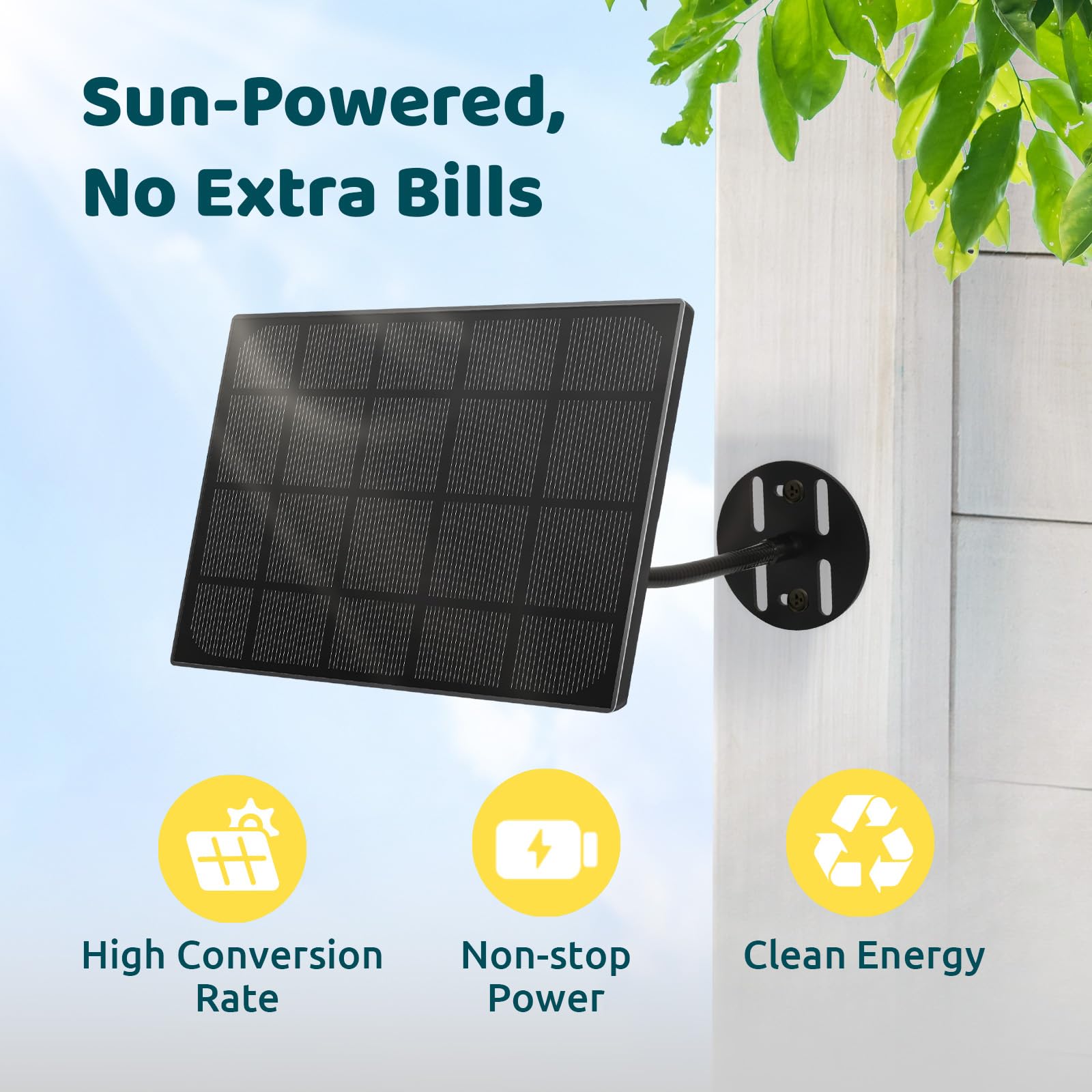 Birdfy close-up of ETFE-coated solar cells highlighting durable weather-resistant surface