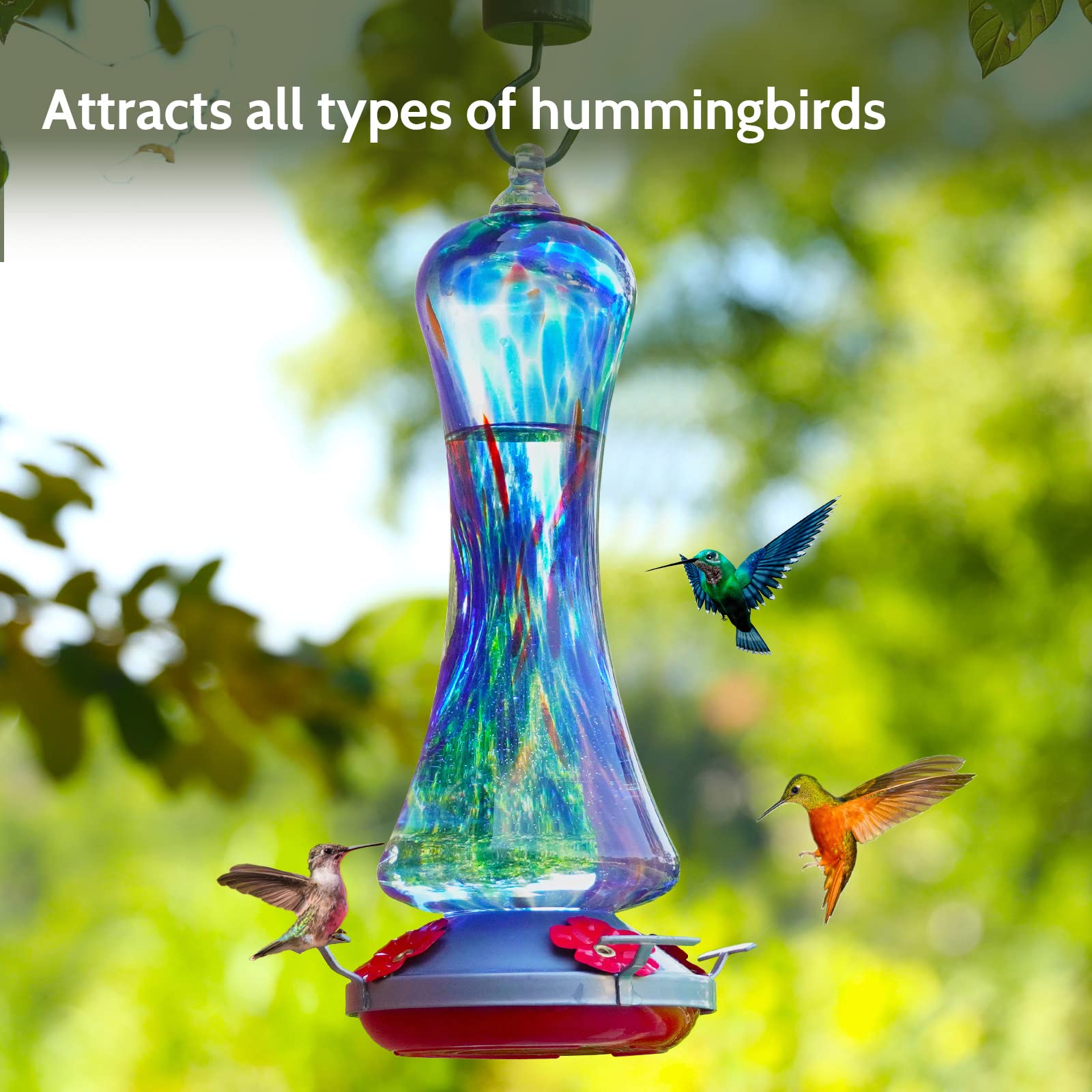 Birdkiss disassembled base with cleaning brush, makes maintenance quick and thorough