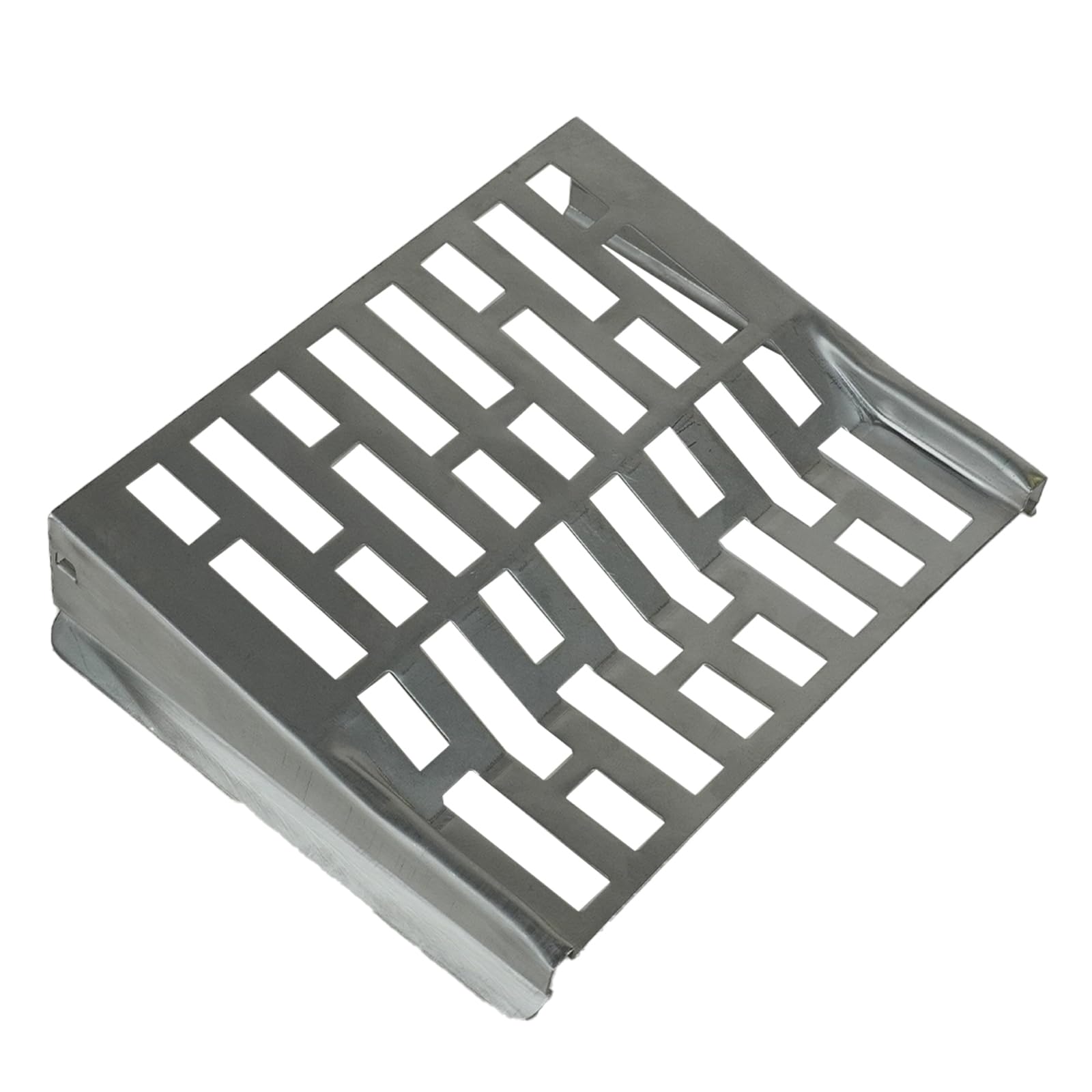 Birdkiss metal seed guard close-up preventing spillage and deterring squirrels
