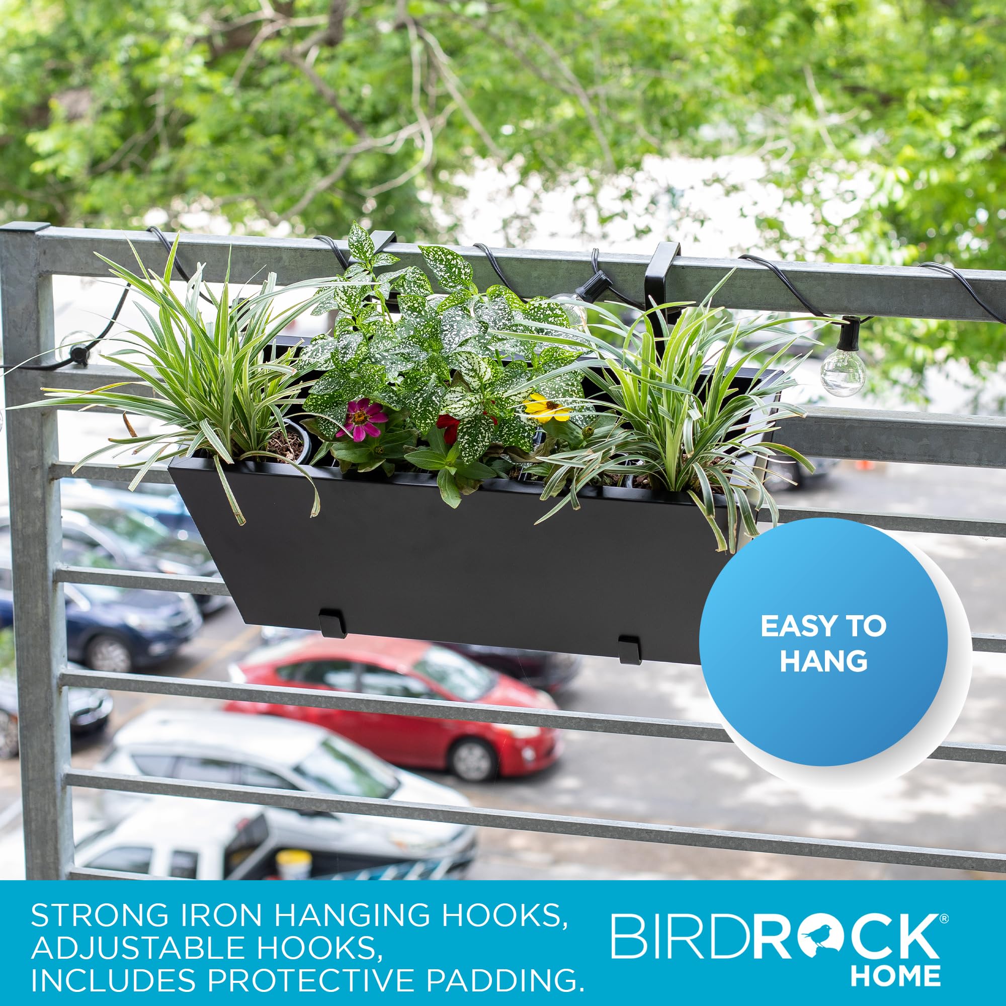 BIRDROCK HOME drainage hole close-up showing water-release feature for healthier roots