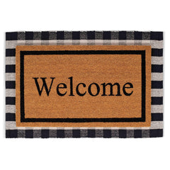 BIRDROCK HOME front view mat at entry for clean doorway