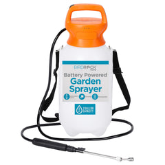 BIRDROCK HOME front view showing compact sprayer and clear tank for quick monitoring