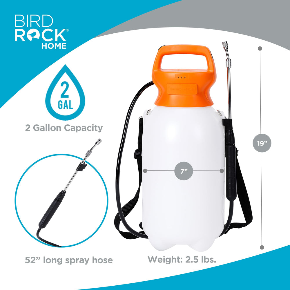 BIRDROCK HOME translucent tank showing liquid level for easy refill planning