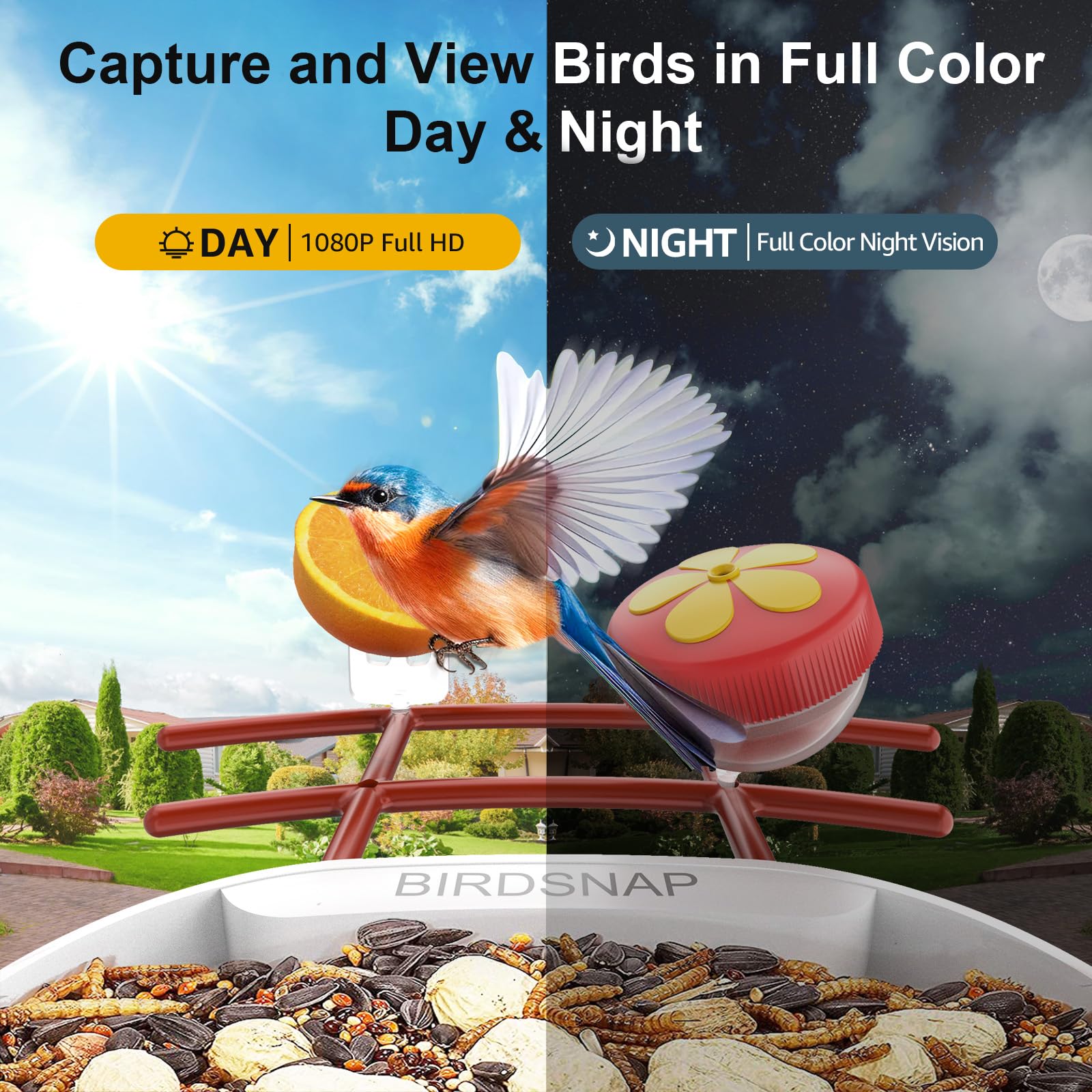 birdsnap five interchangeable feeding attachments attracting different species