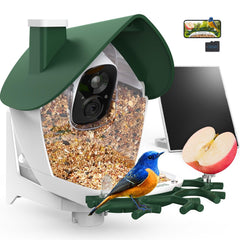 birdsnap front view showing feeder design and benefits