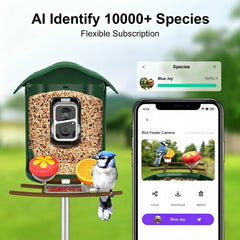 birdsnap PAV camera lens close-up for sharp 2K imagery benefit