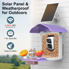 birdsnap five feeding attachments laid out, versatile attraction benefit