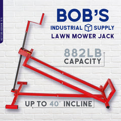 BISupply close-up of integrated safety lock demonstrating secure maintenance