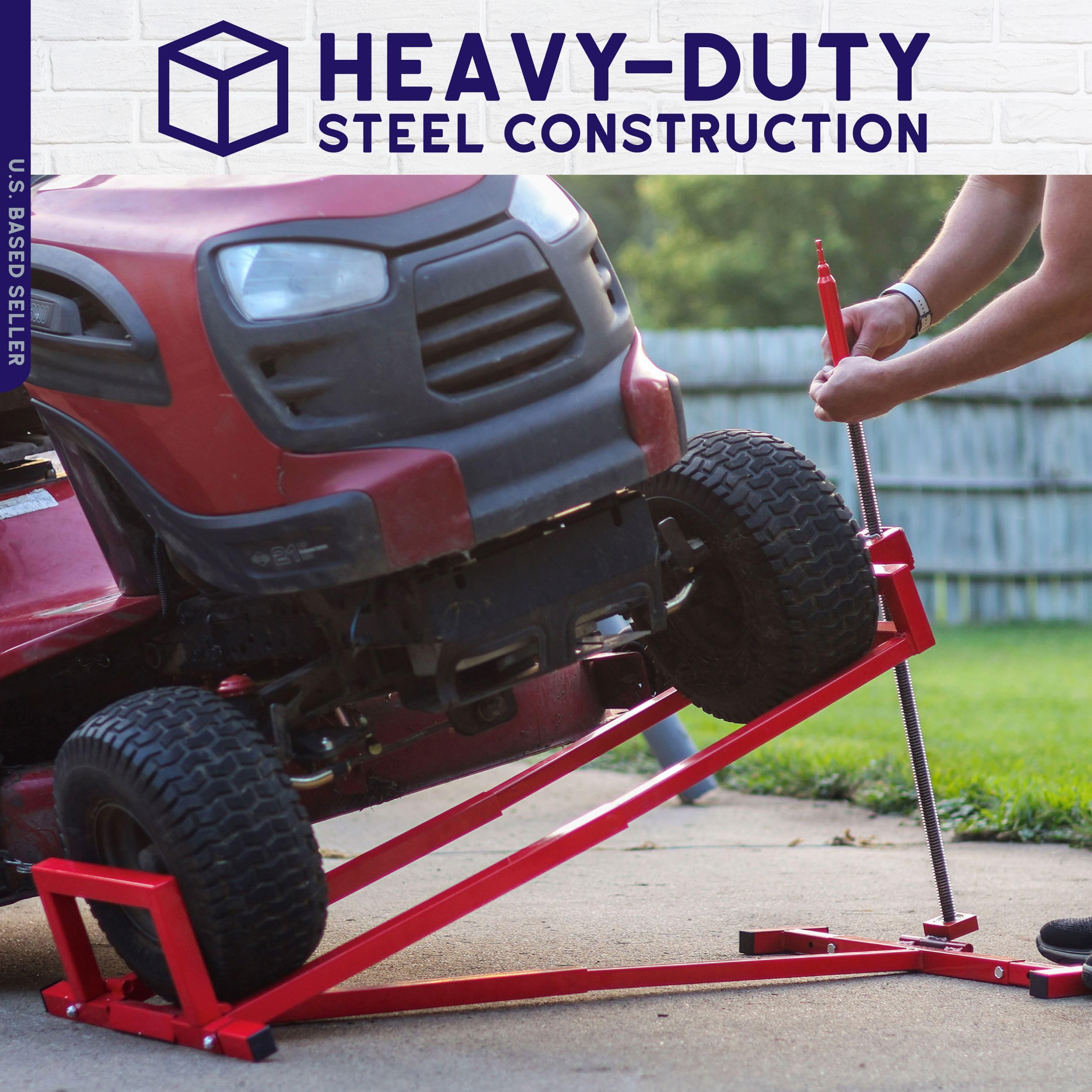 BISupply extension ramps attached for adaptable wheel alignment benefit