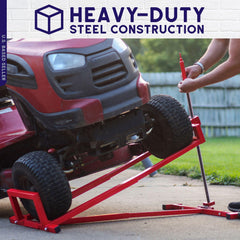 BISupply extension ramps attached for adaptable wheel alignment benefit