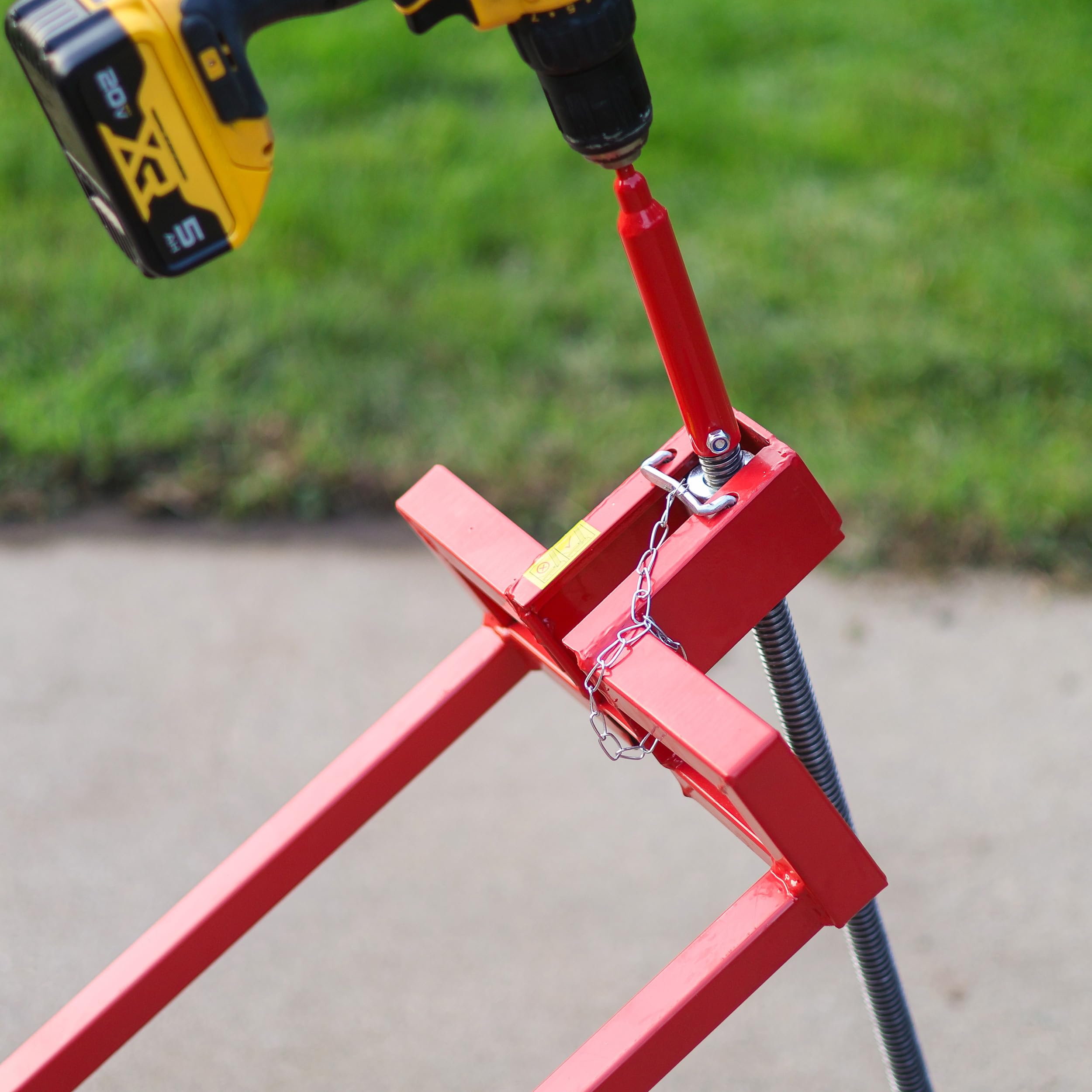 BISupply platform beside tape measure showing size and capacity benefit