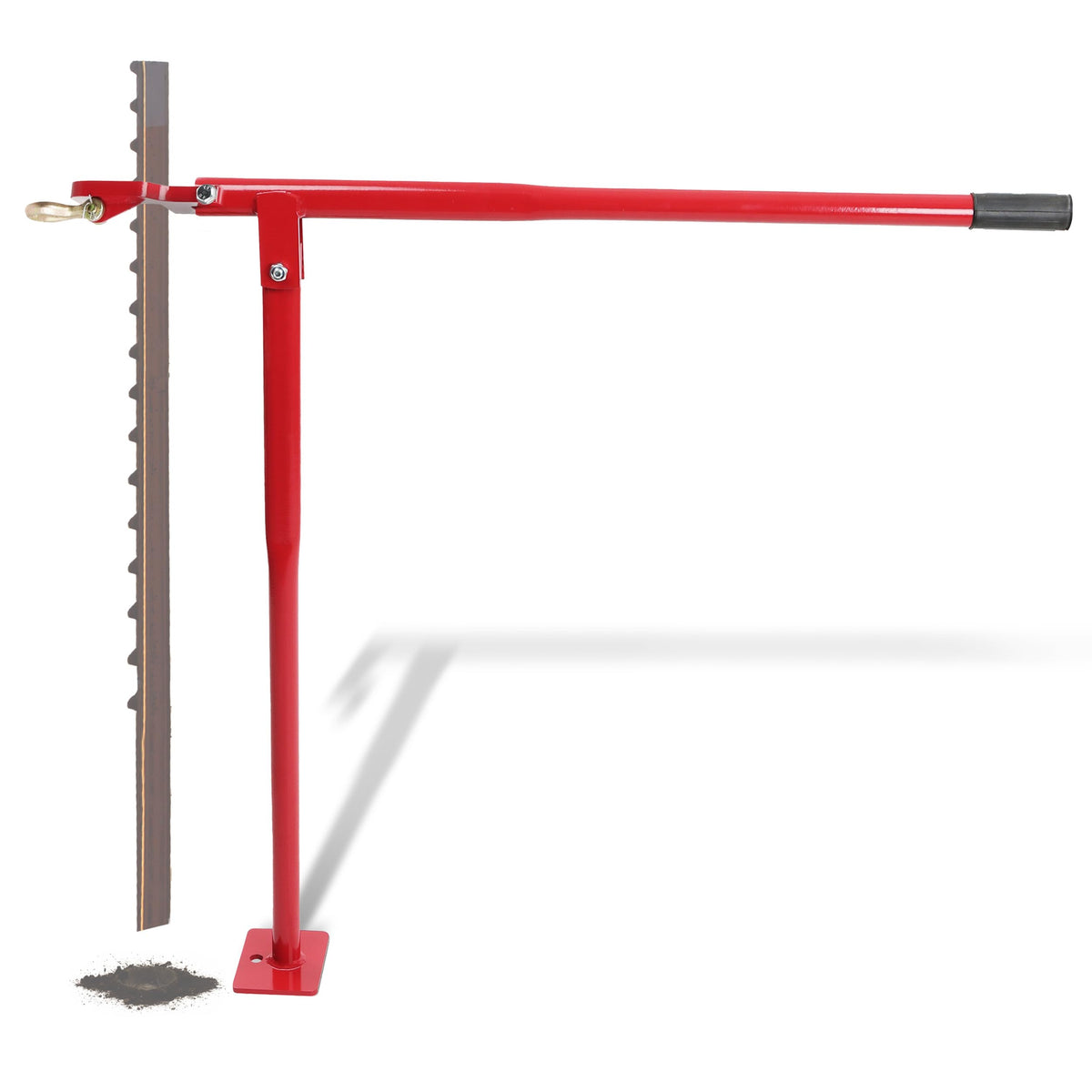 BISupply front view of T post puller showing full tool and benefits