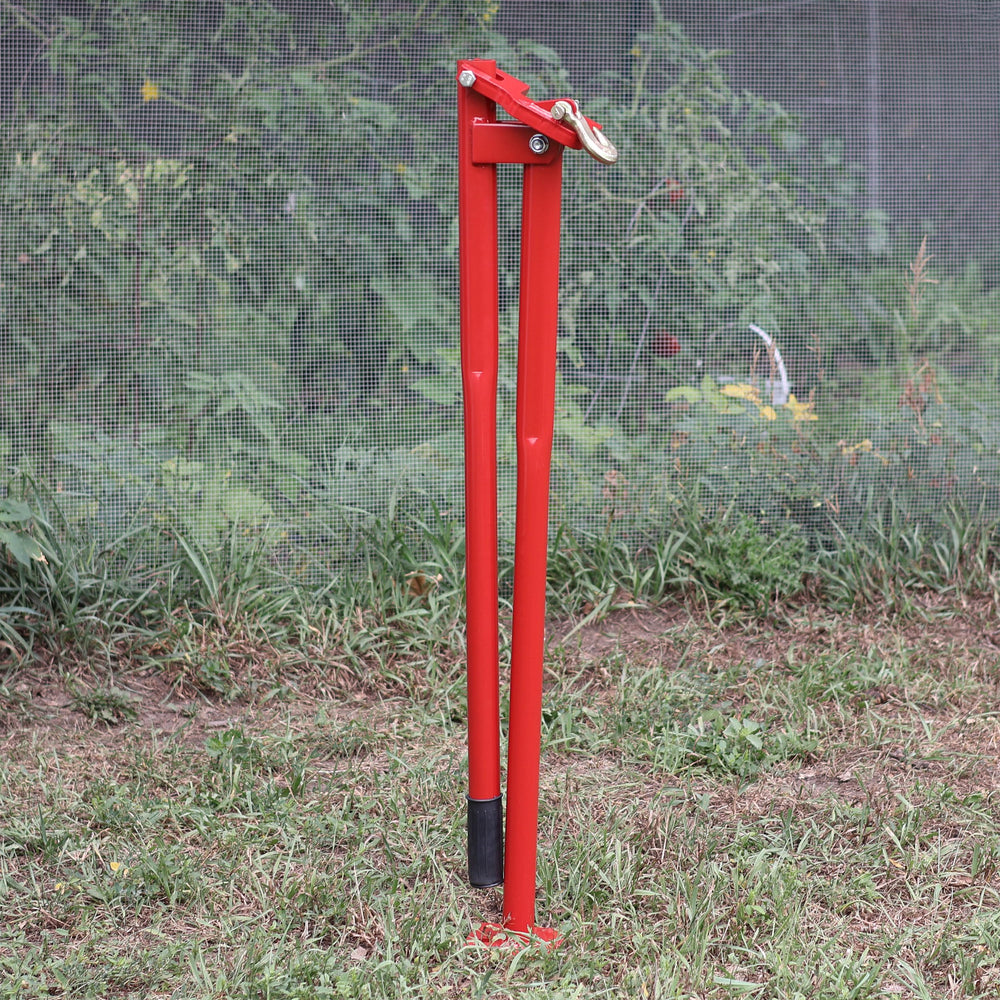 BISupply puller placed in yard setting illustrating easy landscape use