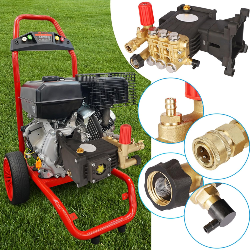 Biswing accessories laid out including bolts and O-rings for quick installation benefit