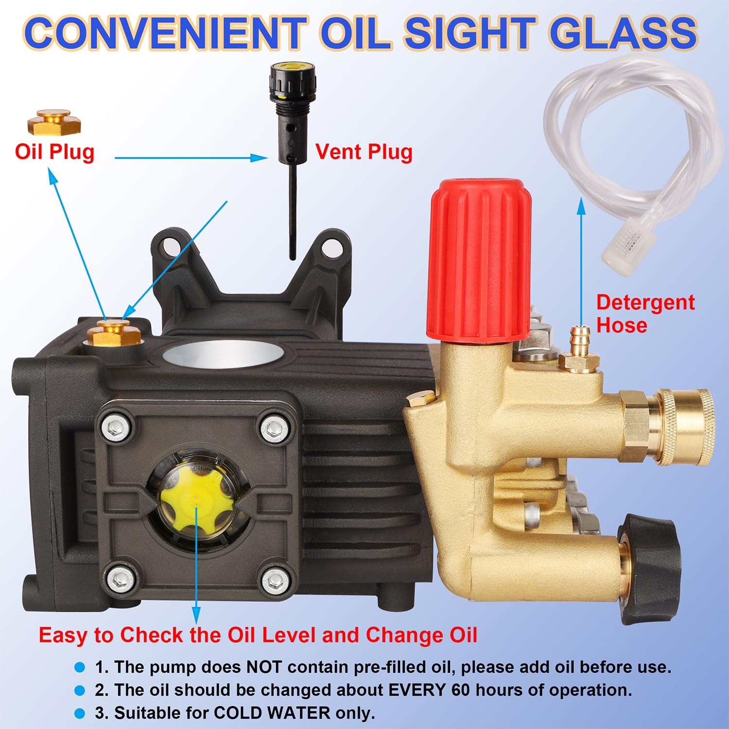Biswing 1-inch shaft and key view for secure drive connection benefit