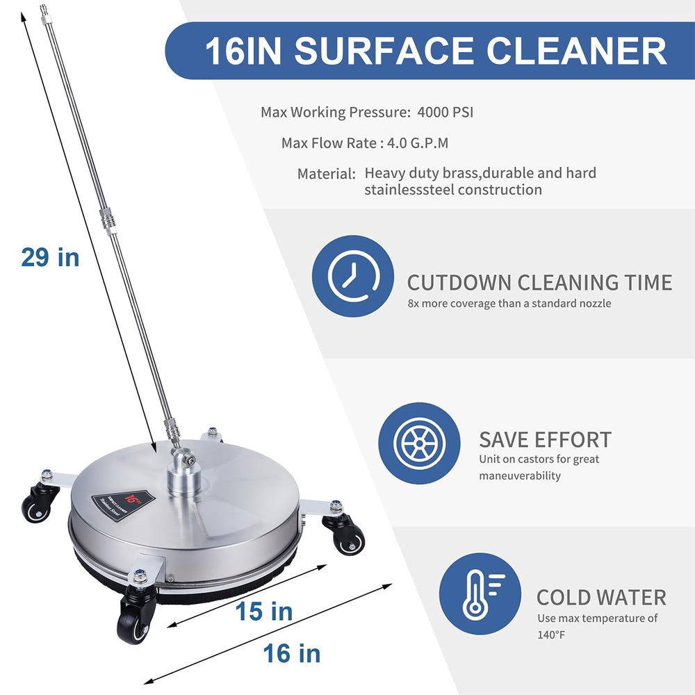 Biswing rotating dual nozzles close-up highlighting high-speed spraying for consistent cleaning