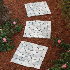 Bits and Pieces front packaging showing three 12-inch stepping stones and benefits