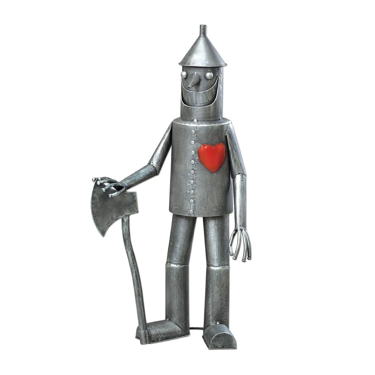 Bits and Pieces front view of Tin Woodsman showing welcoming presence