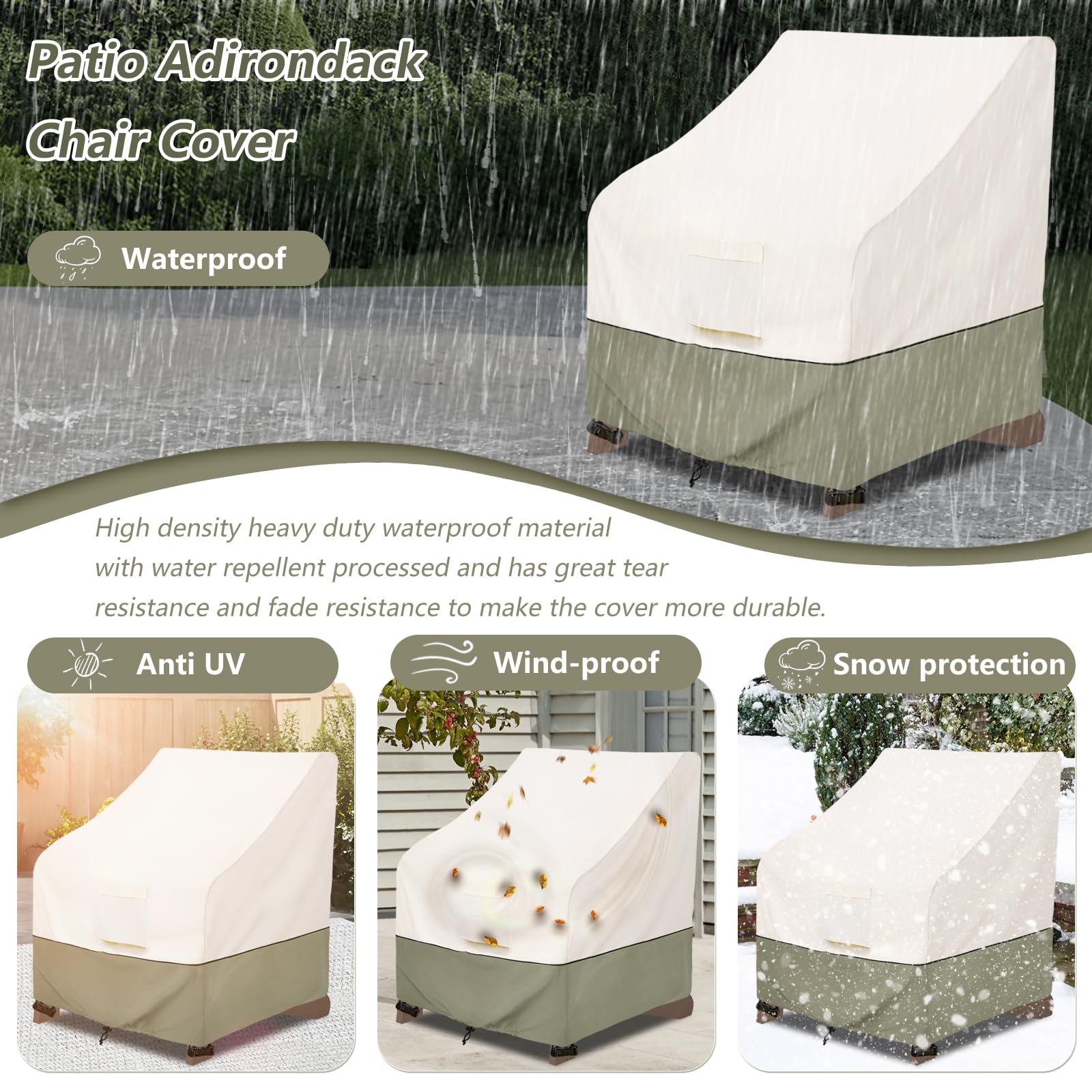 Bitubi folded covers in storage showing compact convenience