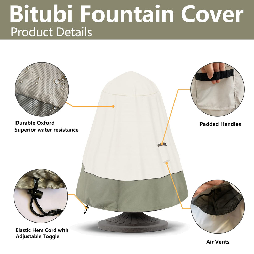Bitubi drawstring and vents detail showing secure fit and airflow