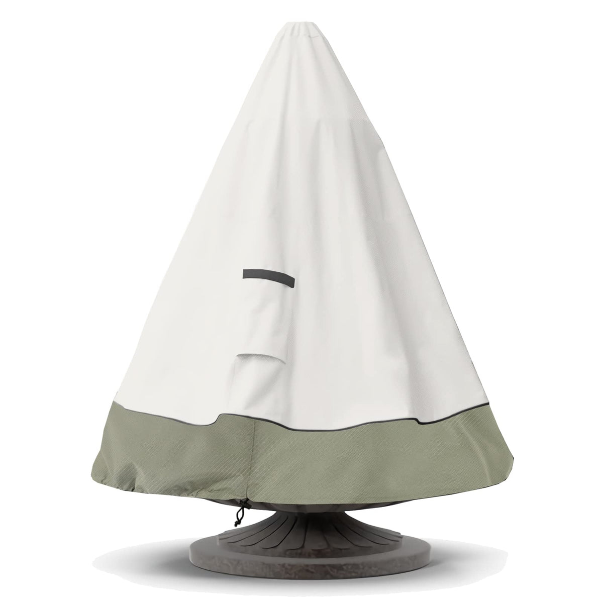 Bitubi fountain cover front view showing full coverage and fit benefit protection