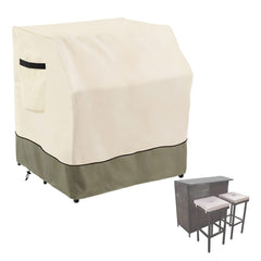 Bitubi front view on bar set showing full coverage and protection