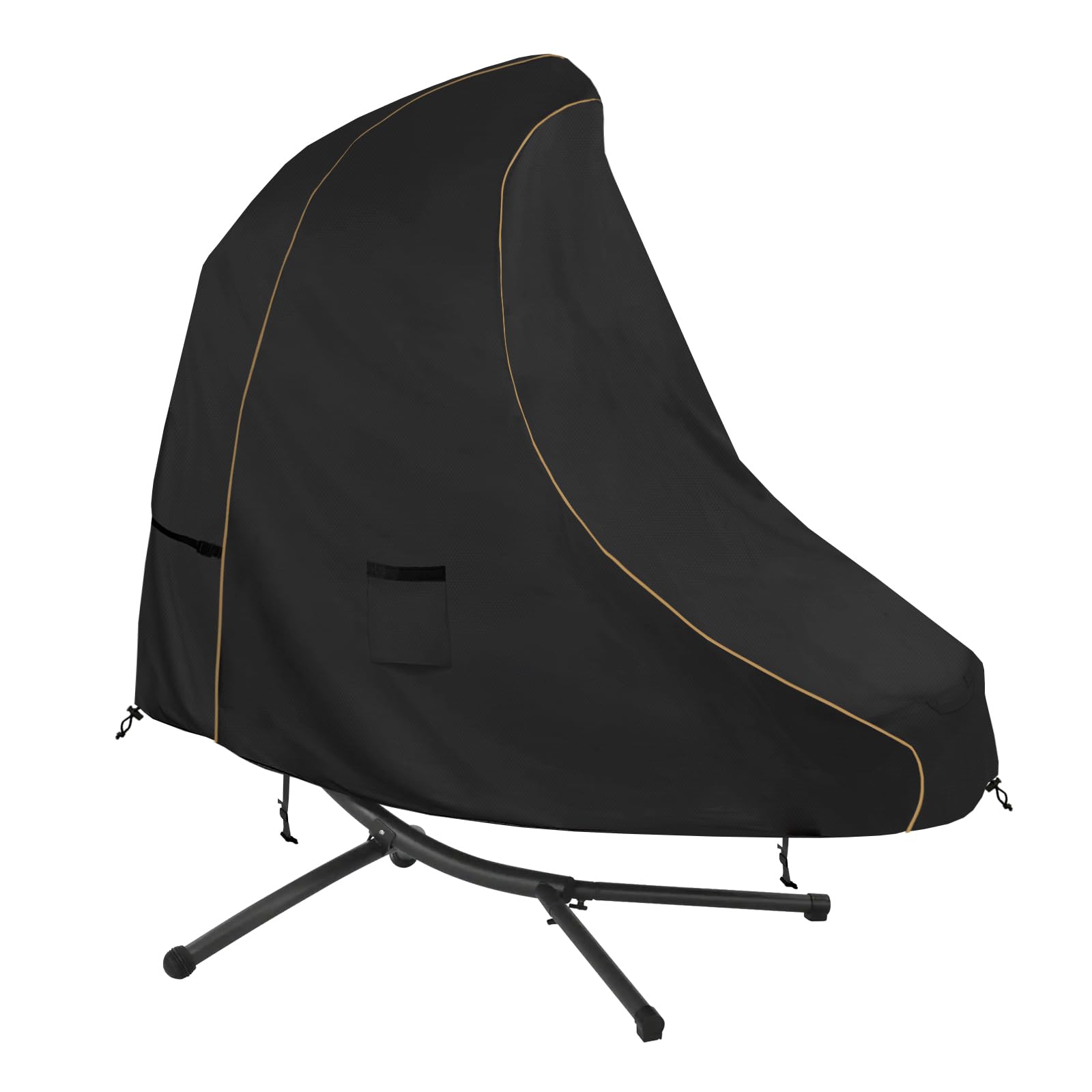 Bitubi front view cover on chaise protecting from weather