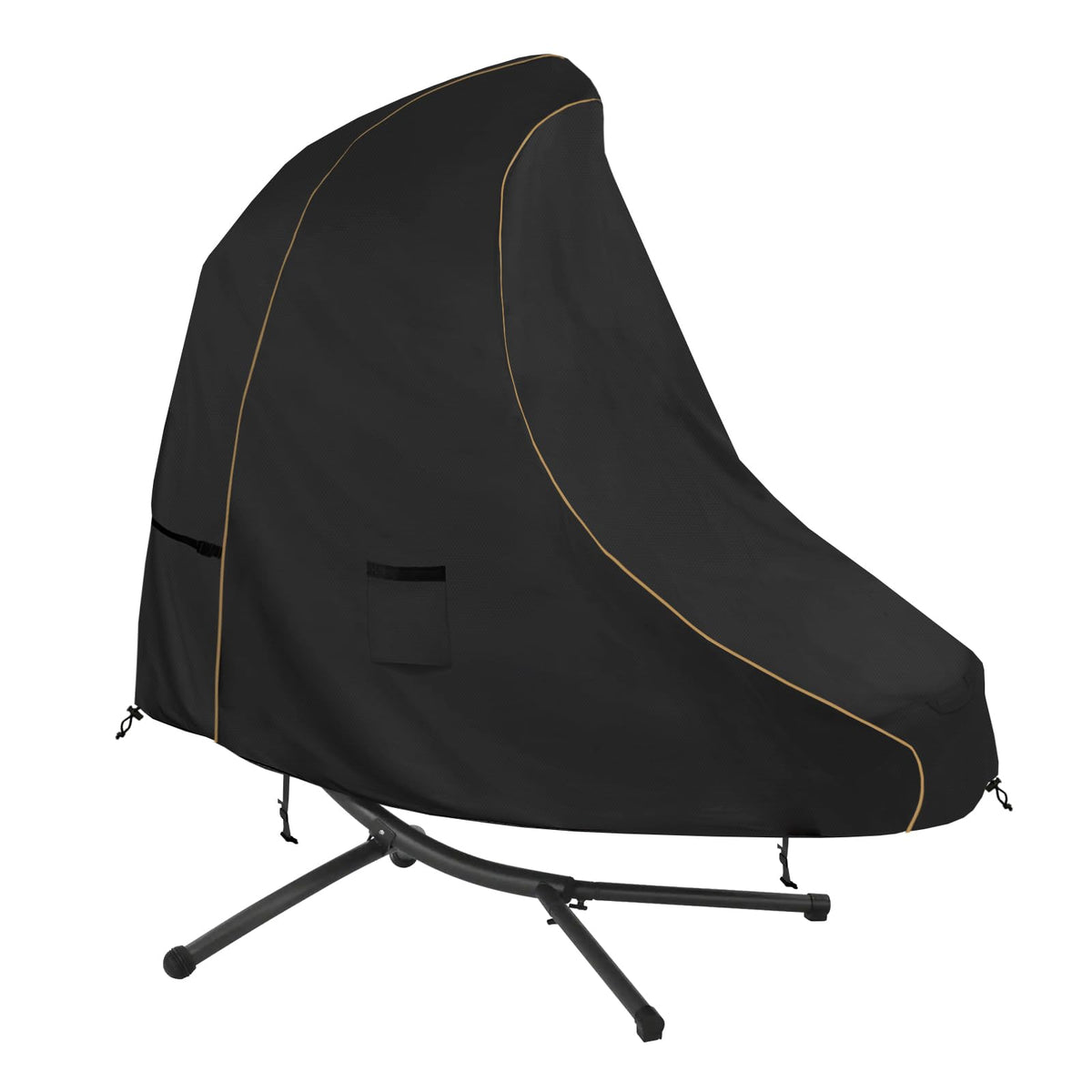Bitubi front view cover on chaise protecting from weather