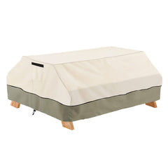 Bitubi front view full-coverage protecting picnic table and benches