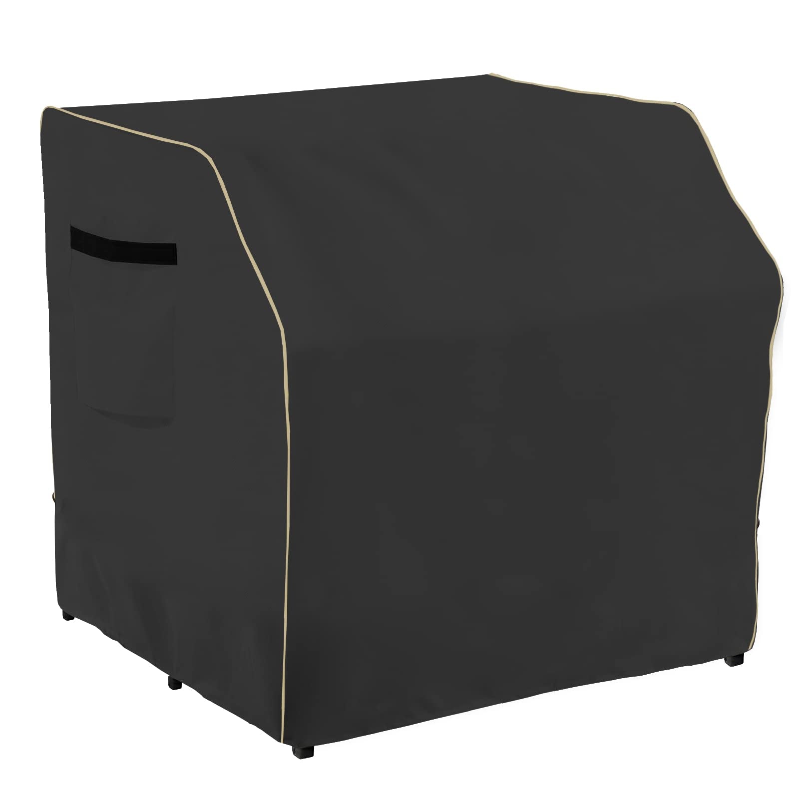 Bitubi front view of full cover protecting patio bar set for all-season protection