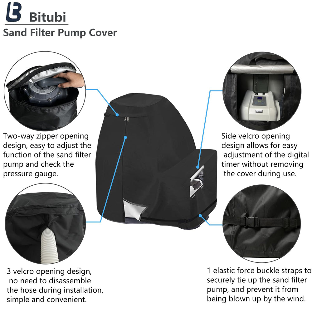 Bitubi padded handles detail for easier lifting and safer handling