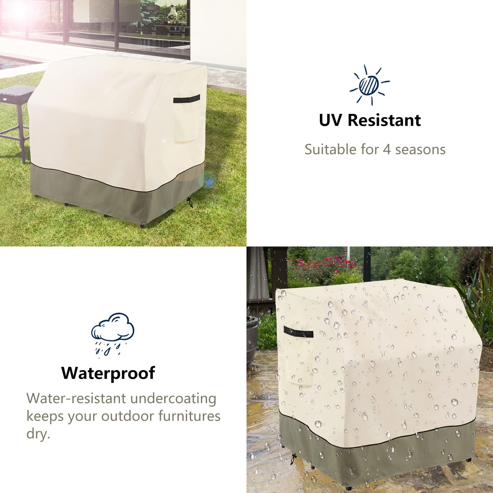Bitubi scale comparison beside chair showing correct 41-inch fit